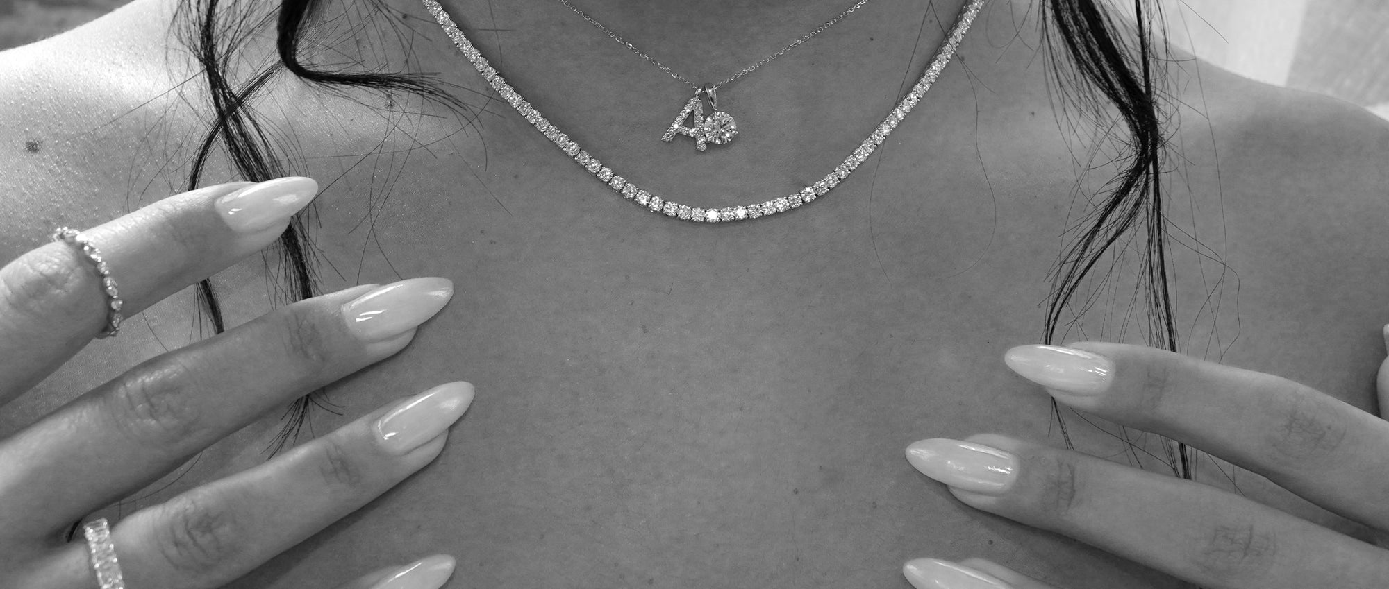 Natural Diamond Necklaces