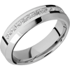 10K White Gold + Polish Polish Finish - 10KW6HBHALFETERNITYLABDIA(ST).03BEAD-IS - Custom