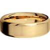 10K Yellow Gold + Anglesatin Polish Finish - 7 mm wide Beveled 10K Yellow Gold band. - Custom