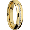 10K Yellow Gold + Polish Polish Finish - 10KY5BHALFETERNITYLABDIA(ST).03CH-IS - Custom