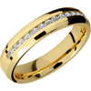 10K Yellow Gold + Polish Polish Finish - 10KY5BHALFETERNITYLABDIA(ST).03CH-IS - Custom