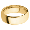 10K Yellow Gold + Polish Finish - 8 mm wide Ultra Comfort (our most comfortable profile) 10K Yellow Gold band. - Custom