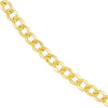 10KT Yellow Gold - 5.70MM Hollow Cuban Chain - Choice of 20’’ 22’’ or 24’’ - Men’s Gold Chains