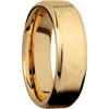 14K Yellow Gold + Hammer Polish Finish - 7 mm wide Beveled 14K Yellow Gold band. - Custom