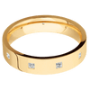 14K Yellow Gold + Polish Finish - 14KY5FPRINLABDIA9XEVEN.06F-IS - Custom