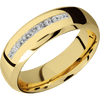 14K Yellow Gold + Polish Polish Finish - 14KY7DBPRINLABDIA9X.03CH-P - Custom