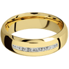 14K Yellow Gold + Polish Polish Finish - 14KY7DBPRINLABDIA9X.03CH-P - Custom