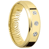 14K Yellow Gold + Polish Polish Finish - 14KY7HB2UMILLABDIA(ST)3X.03B-P - Custom