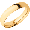 14K Yellow Gold + Polish Finish - 5 mm wide Ultra Comfort (our most comfortable profile) 14K Yellow Gold band. - Custom