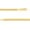 14KT Yellow Gold - 3.50MM Tight Miami Cuban Chain - Choice of 18’’ 20’’ or 24’’ - Men’s Gold Chains