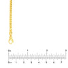 14KT Yellow Gold -3MM Franco Chain – view 4 of 4