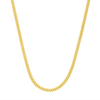 14KT yellow gold solid Miami Cuban link chain, 6.45MM wide – view 1 of 3