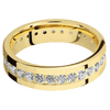 18K Yellow Gold + Polish Finish - 18KY6FETERNITYDIA.05BEAD-P - Custom