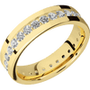 18K Yellow Gold + Polish Finish - 18KY6FETERNITYDIA.05BEAD-P - Custom