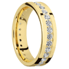 18K Yellow Gold + Polish Finish - 18KY6FETERNITYDIA.05BEAD-P - Custom