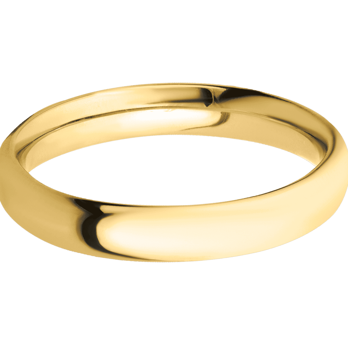 18K Yellow Gold + Polish Finish - 4 mm wide Ultra Comfort (our most comfortable profile) 18K Yellow Gold band. - Custom