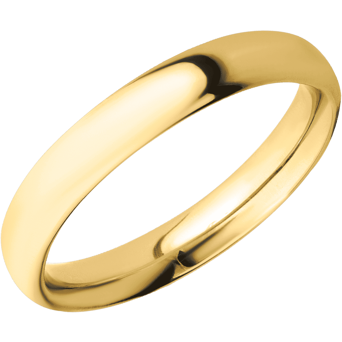 18K Yellow Gold + Polish Finish - 4 mm wide Ultra Comfort (our most comfortable profile) 18K Yellow Gold band. - Custom