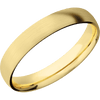 22K Yellow Gold + Satin Finish - 4 mm wide Domed 22K Yellow Gold band. - Custom