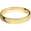 22K Yellow Gold + Satin Finish - 4 mm wide Domed 22K Yellow Gold band. - Custom