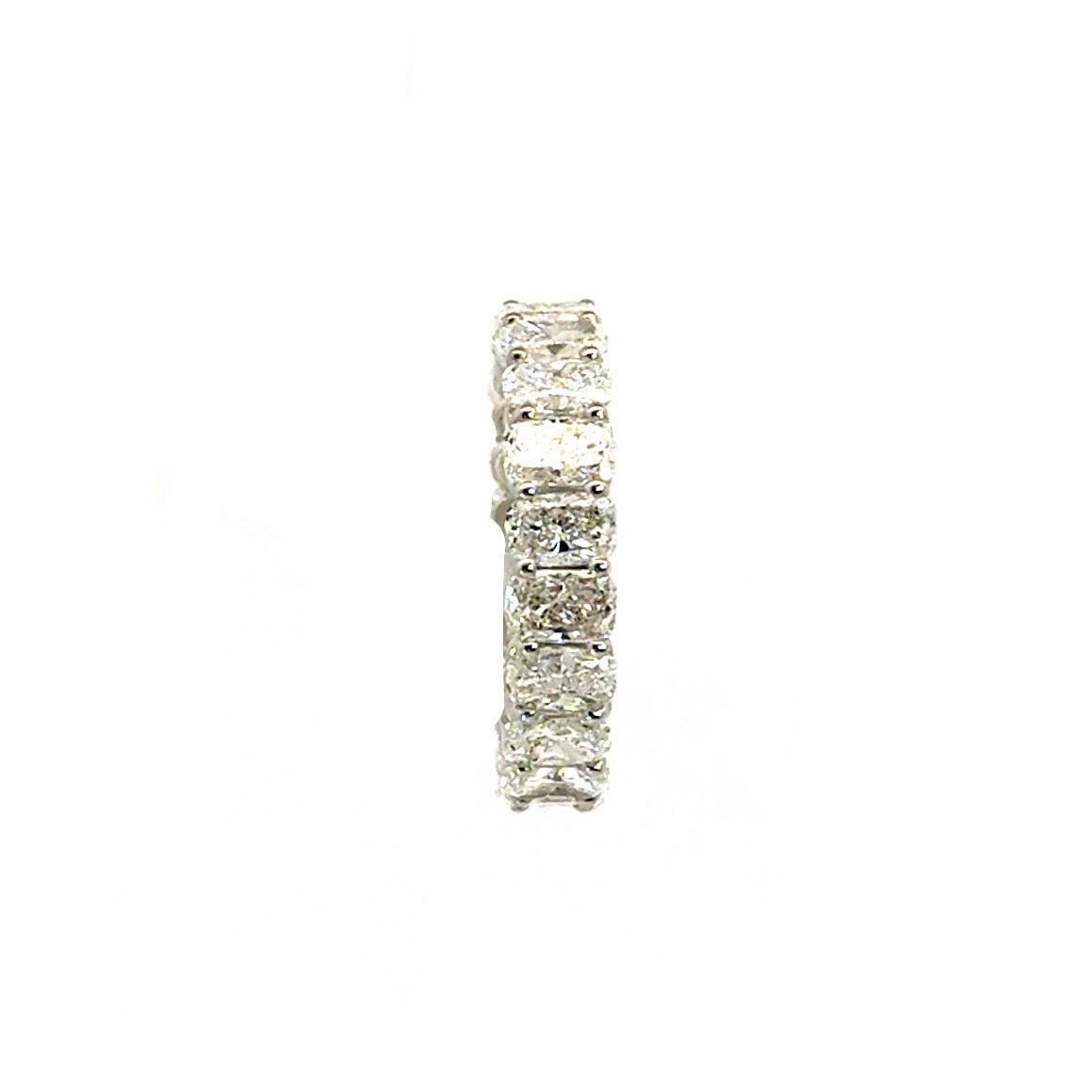 Elongated Cushion Cut Eternity Band - Choice of .10ct and .25ct Each/ Lab or Natural Diamonds