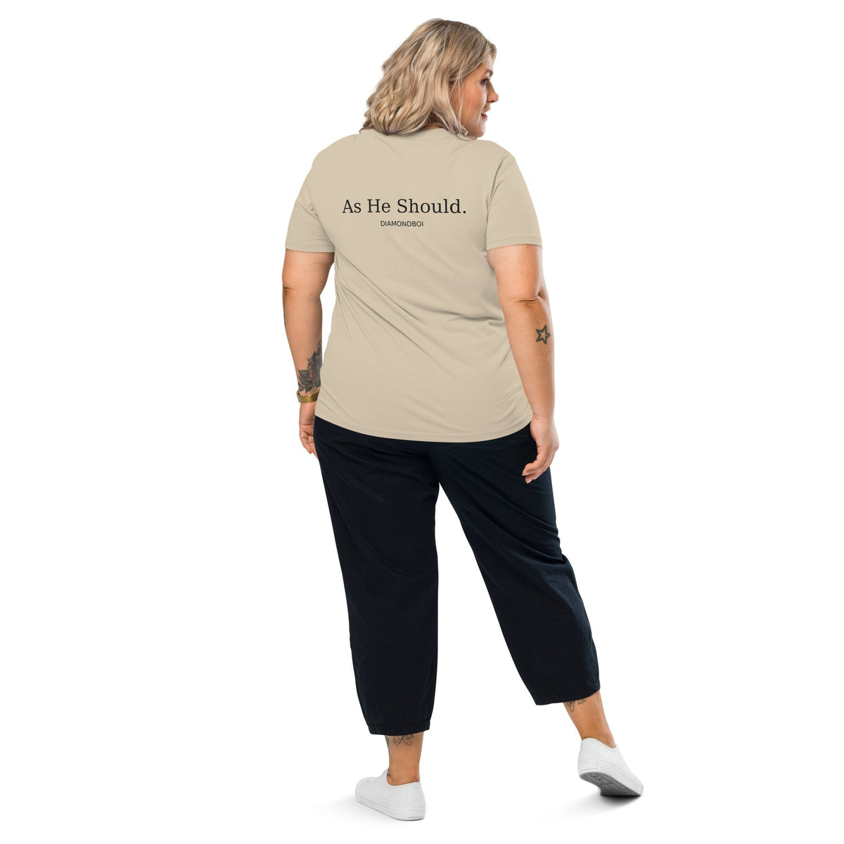 "As He Should" organic cotton t-shirt – view 10 of 15
