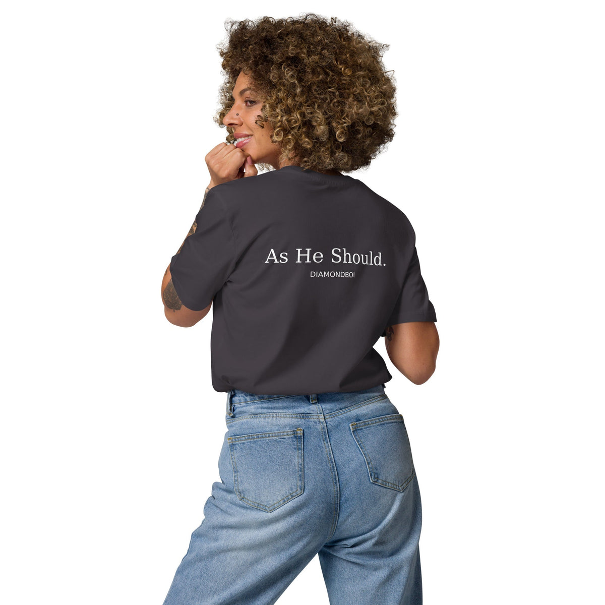 "As He Should" organic cotton t-shirt – view 7 of 9
