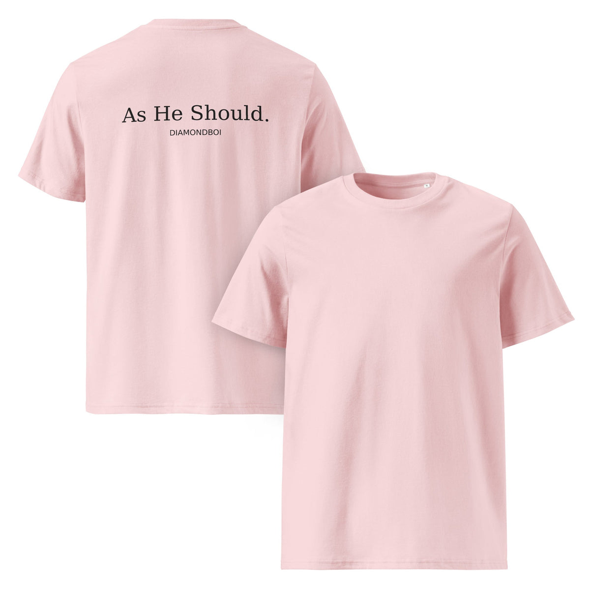 "As He Should" organic cotton t-shirt – view 4 of 15