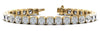 Asscher Cut Tennis Bracelet - Avaialble in 16.50ct - Lab or Natural Bracelet