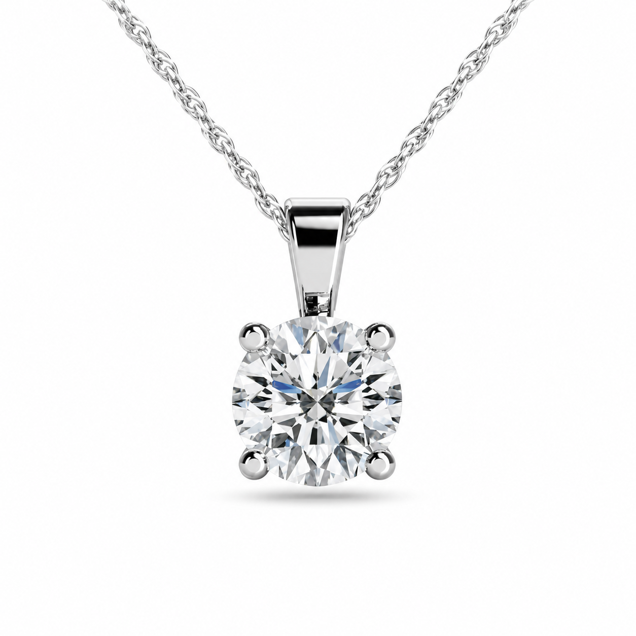 Be Mine Diamond Solitaire Pendant – view 1 of 2