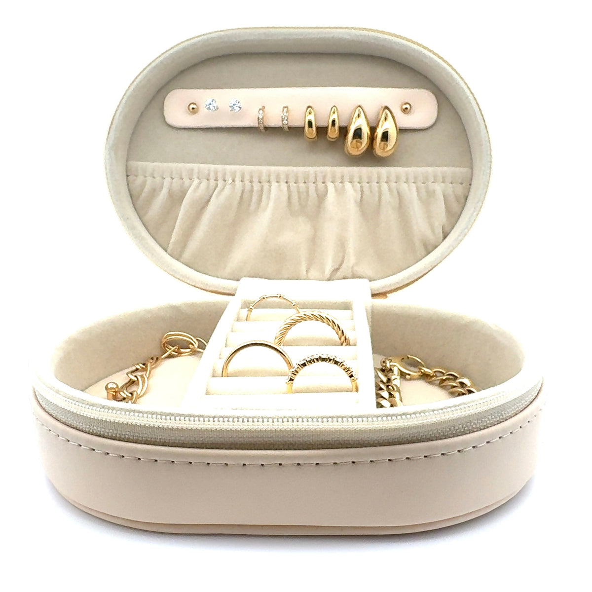 Black or Nude diamondboi Travel Jewellery Cases – view 3 of 3