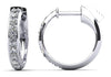 Brilliant Cut Huggie Diamond Hoops – view 3 of 3