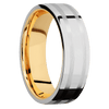 Cobalt Chrome + Polish Finish + 14K Yellow Gold - 14KYSLEEVECC7F21/SS - Custom