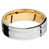 Cobalt Chrome + Polish Finish + 14K Yellow Gold - 14KYSLEEVECC7F21/SS - Custom