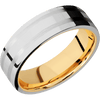 Cobalt Chrome + Polish Finish + 14K Yellow Gold - 14KYSLEEVECC7F21/SS - Custom