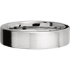 Cobalt Chrome + Satin Finish - 6 mm wide Flat Cobalt Chrome band. - Custom
