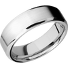 Cobalt Chrome + Satin Polish Finish - 7 mm wide Beveled Cobalt Chrome band. - Custom