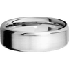 Cobalt Chrome + Satin Polish Finish - 7 mm wide Beveled Cobalt Chrome band. - Custom