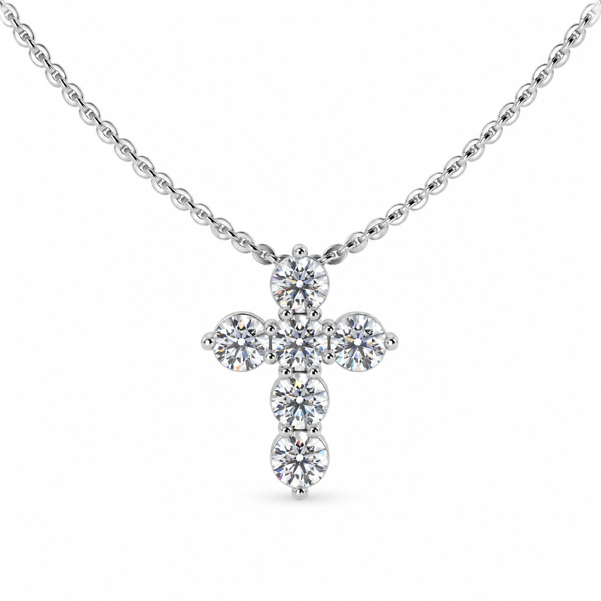 Diamond Cross Pendant – view 1 of 2