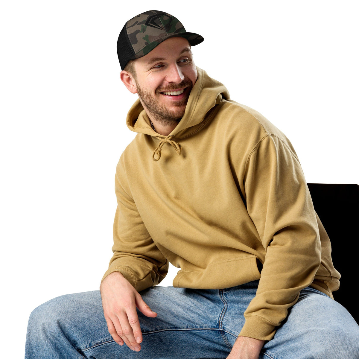 diamondboi Camouflage trucker hat – view 2 of 7