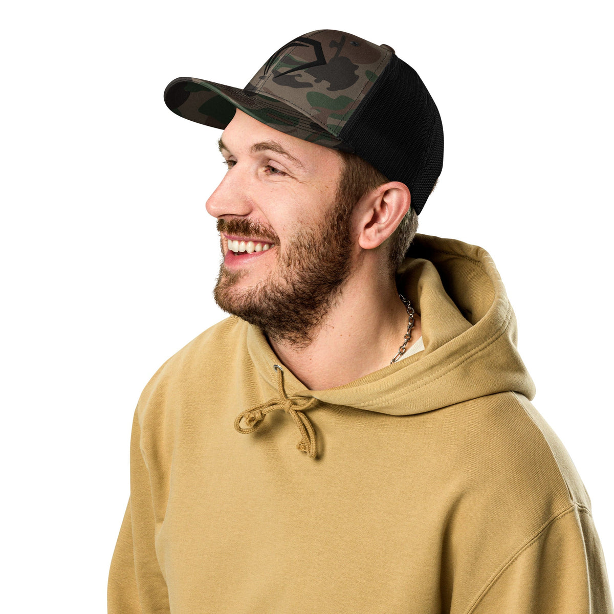 diamondboi Camouflage trucker hat – view 4 of 7