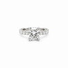 Elongated Cushion Cut Lab Diamond - Cushion Cut Illusion Shank- Available in 1.00ct - 7.00ct - Lab Engagement Ring