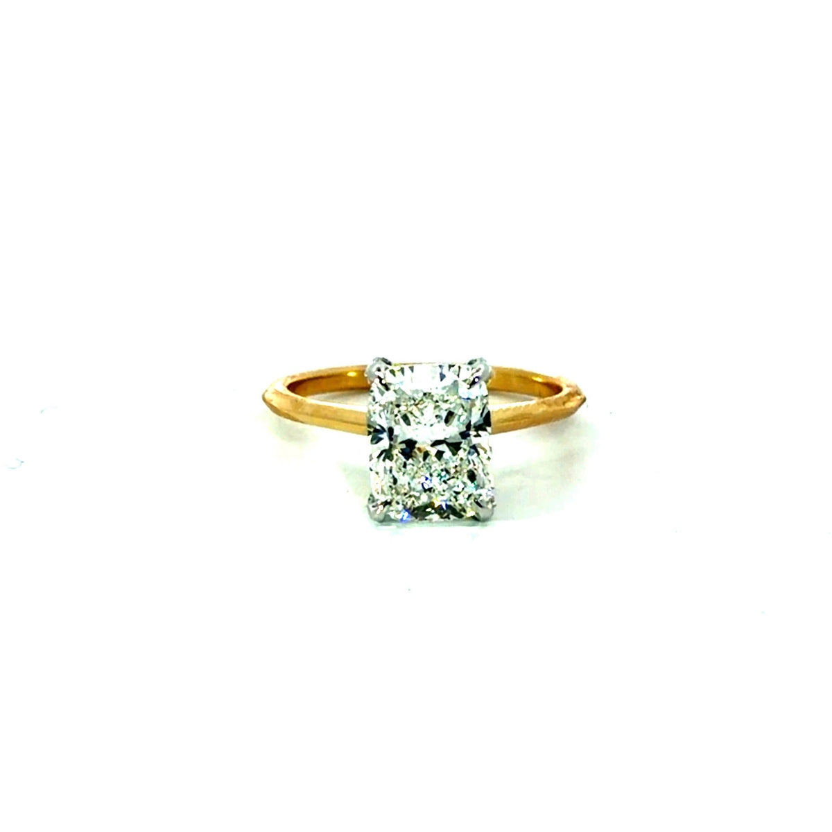 Elongated Cushion Cut Lab Diamond - Knife Edge Design - Available in 1.00ct - 7.00ct - Lab Engagement Ring