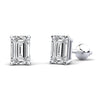 Lab Diamond Emerald Cut Stud Earrings - Choice of White Gold or Yellow Gold-.50ct to 2.00ct Total Weight - Lab Diamond