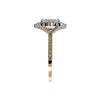 Emerald Cut Lab Diamond - Vintage Inspired Halo Design- Available in 1.00ct - 7.00ct - Halo Lab Diamonds