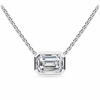 Evening Emerald Diamond Pendant – view 1 of 2