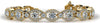 Evil Eye Tennis Bracelet - Available in 7.22ct - Lab or Natural Bracelet