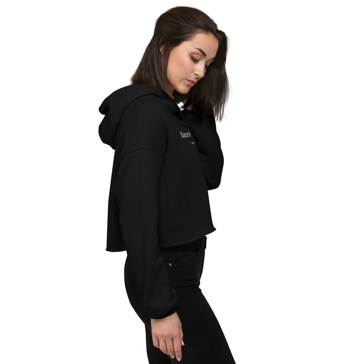 "fiance energy" Crop Hoodie – view 15 of 20