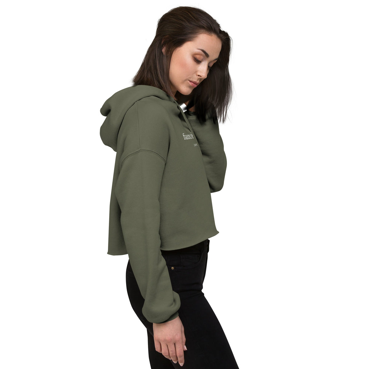 "fiance energy" Crop Hoodie – view 18 of 20