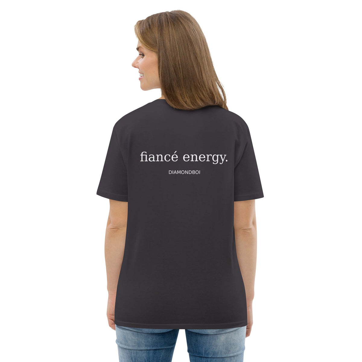 "fiance energy" organic cotton t-shirt – view 13 of 20