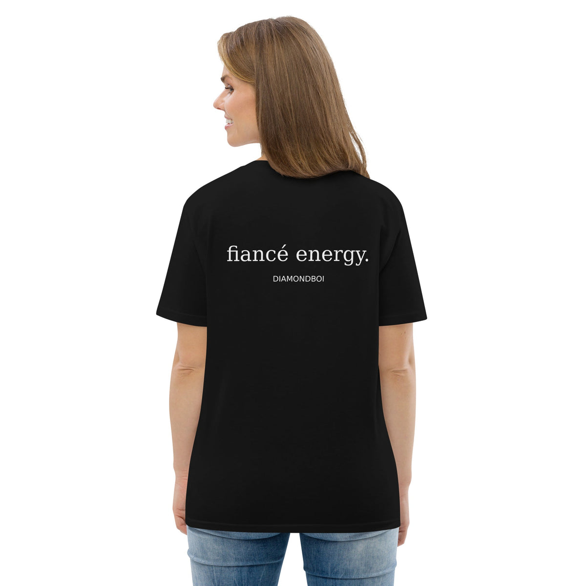 "fiance energy" organic cotton t-shirt – view 6 of 20